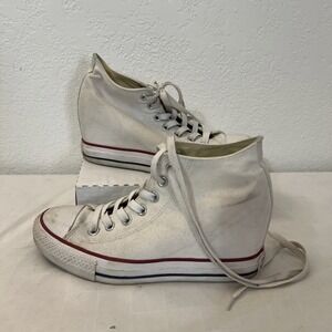 Converse Chuck Taylor All Star‎ Lux Hidden Wedge Womens 9 White 547200F